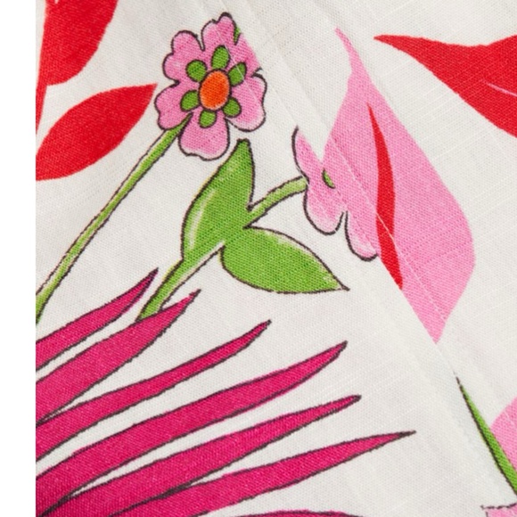 Cult Gaia Dina Linen Blend Midi Dress - Picture 6 of 7